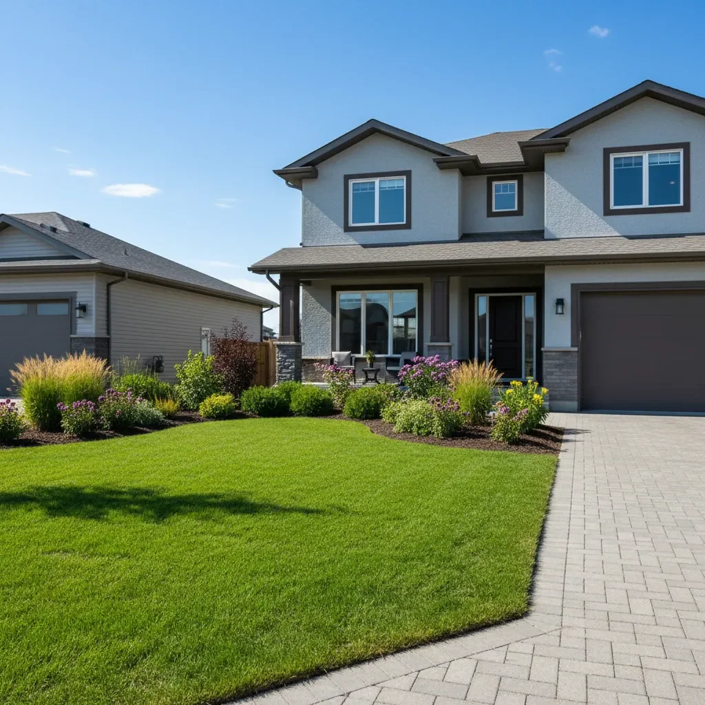 Professional Landscape designer by Meadows Landscaping Airdrie in Airdrie